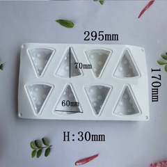 Khuôn Silicon - Phô Mai Sl49k - Vĩ 7cm 8c