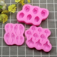 Khuôn Silicon - Lá Lá Tulip 8c