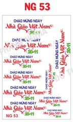 Decal Nhà Giáo 20/11 - DNG - DNG53