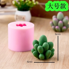 Khuôn Silicon - Sen Đá Tia Nhọn 6cm