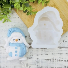 Khuôn Silicon - Động Vật - Chim Cánh Cụt Khúc Bạch