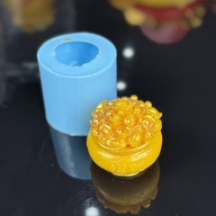 Khuôn Silicon - Hủ Vàng - 6.3cm Đứng SL75