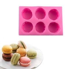 Khuôn Silicon - Bánh (2.5x3.6) - Vĩ Macaron 6c
