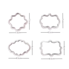 Vòng Ấn Cắt - Xôi Đậu Rau Cau - Set 4 Khuôn Cắt