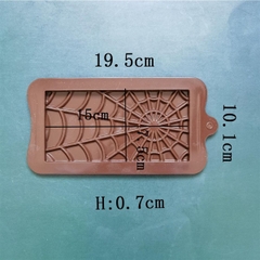 Khuôn Silicon - Viền VN - 17x8cm - VN21 - Mạng Nhện