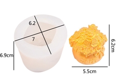 Khuôn Silicon - Hủ Vàng - 5.5cm Đứng