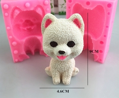 Khuôn Silicon - Động Vật - Chó Ngồi 9x4.6cm