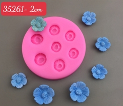 Khuôn Silicon - Hoa Mai Đào Lớn Nhỏ Vĩ 7c 2cm