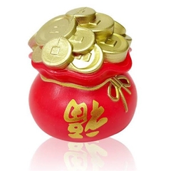 Thần Tài - May Mắn Nhựa - PKD - Túi - Hủ Vàng - Tết