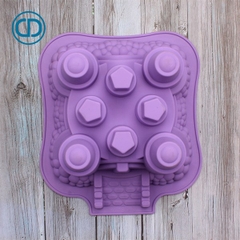 Khuôn Silicon - Đế - Lâu Đài To 265 * 22 * ​​13cm