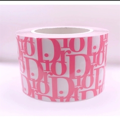 Viền Meca Quấn Thành Bánh Dior cao 8cm - cuộn dior hồng