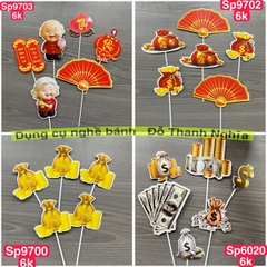 PKC - TẾT - 16 Thần Tài Quạt Đỏ
