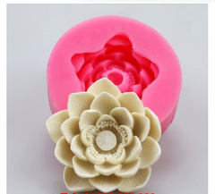 Khuôn Silicon - Hoa Sen Thái Nở - 10cm - Nhụy