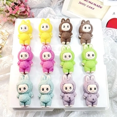 Khuôn Silicon - Labubu Lớn 9cm Nguyên Con
