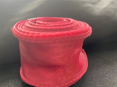 RUY BĂNG - VOAN -9MX3CM - MÀU ĐỎ ĐÔ