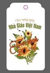 PKC -Phụ Kiện Cắm Thẻ Treo Nhà Giáo 20/11 - Thẻ treo 20/10 mã 06