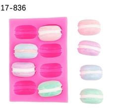 Khuôn Silicon - Bánh Macaron 3cm 1/2 bánh