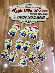 Que Căm Hoạt Hình - minion vàng