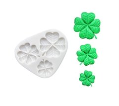 Khuôn Silicon - Lá Bụi Cỏ - Cỏ 4 Lá - 3c
