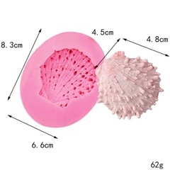 Khuôn Silicon - Sinh Vật Biển TH - sò biển 4.8x4.5cm