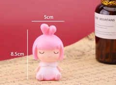 Tượng Em Bé - Búp Bê - PKD - bé gái tóc ngắn hồng