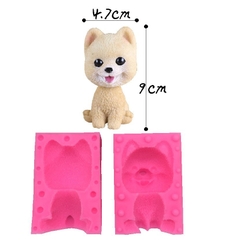 Khuôn Silicon - Động Vật - Chó Ngồi 9x4.6cm