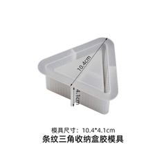 Khuôn Silicon - Bình Hoa - Tam giác