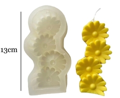 Khuôn Silicon - Dây Hoa Cúc 4c