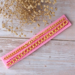 Khuôn Silicon - Viền Chuỗi Dây - Xích 2c - 27cm