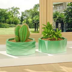 Khuôn Silicon - Bình Hoa - Chậu Hoa Sọc Đứng