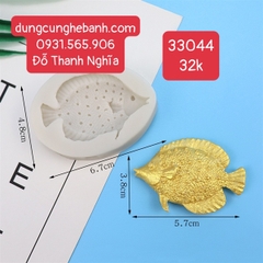 Khuôn Silicon - Biển - Cá 5.5x3.5cm