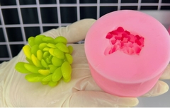 Khuôn Silicon - Sen Đá TIA - Cánh Tia Xoay 6.5cm