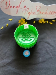 Khuôn Ấn Xôi - Tròn Khía NL - 14cm - Song Hỷ - Hán