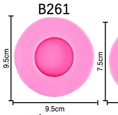 Khuôn Silicon - Hủ Vàng - Tròn 8.5cm