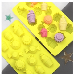 Khuôn Silicon - Cây Kem - Cup Kẹo 12c