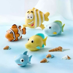 Khuôn Silicon -Sinh Vật Biển - Cá Heo Cá Mập Baby Shark