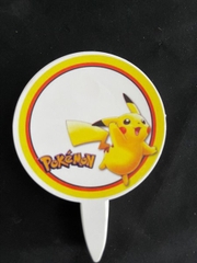 Set Cắm Giấy Hoạt Hình Phụ Kiện Trang Trí Bánh - POKEMON 50 THẺ