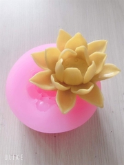 Khuôn Silicon - Hoa Sen Thái Nở - 9cm - 3T
