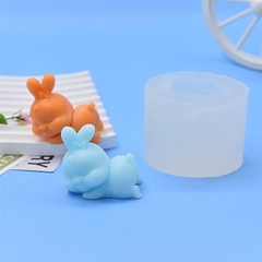 Khuôn Silicon - Động Vật - Con Thỏ Nằm Chu Đít