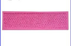 Khuôn Silicon - Viền Mảng Họa Tiết - Kim Tuyến 19x5cm