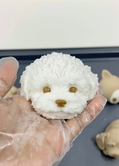 Khuôn Silicon - Động Vật - Mặt Chó  8cm