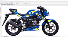 DECAL Bộ dán tem xe máy -