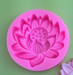 Khuôn Silicon - Mặt Ép Hoa Sen - 5cm