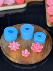Khuôn Silicon - Hoa Cúc - Cánh Thẳng Nhọn - 4cm