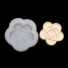 Khuôn Silicon - Logo - Hoa 2c