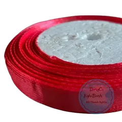 Ruy Băng Trang Trí - Thường - 1cm-hồng cánh sen