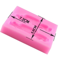 Khuôn Silicon - Xe Cộ - Xe Hơi Vĩ 2c Nhỏ 6cm