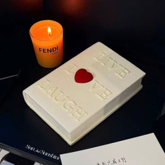 Khuôn Silicon - Cuốn Sách 15cm