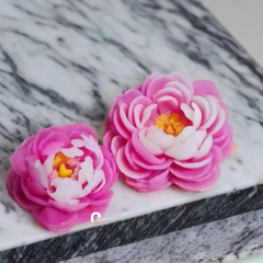 Khuôn Silicon - Hoa Mẫu Đơn POMSON - 8cm Nở