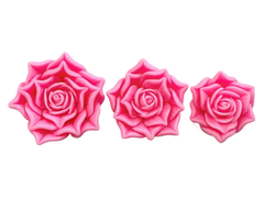 Khuôn Silicon - Hoa Hồng - Set 3 - C1 C2 C3
